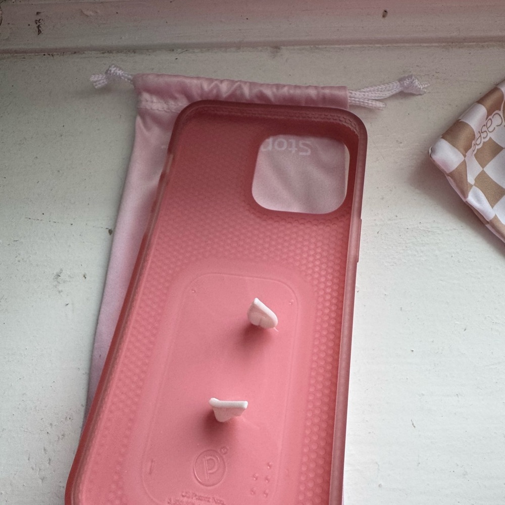 Pink Phone Case with Loop - Picture 2 of 2